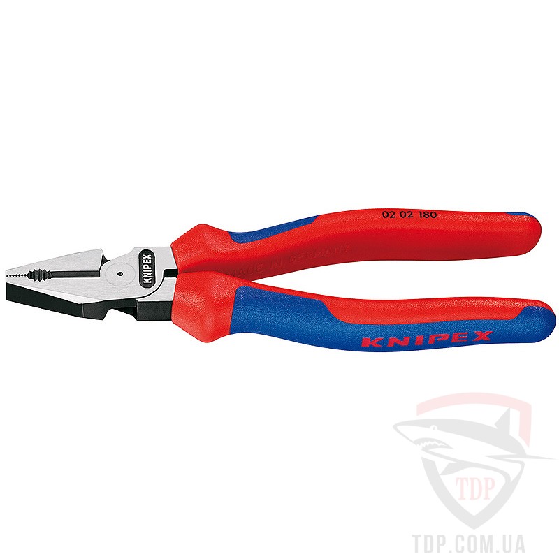 Ручной инструмент Плоскогубцы комбинированные Knipex особой мощности (02 02 180)