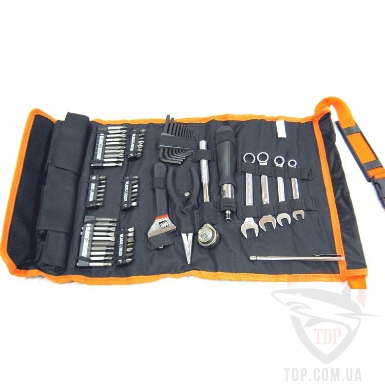 Ручной инструмент Набор инструментов BLACK+DECKER 25 мм 50 мм 76 шт (A7063)
