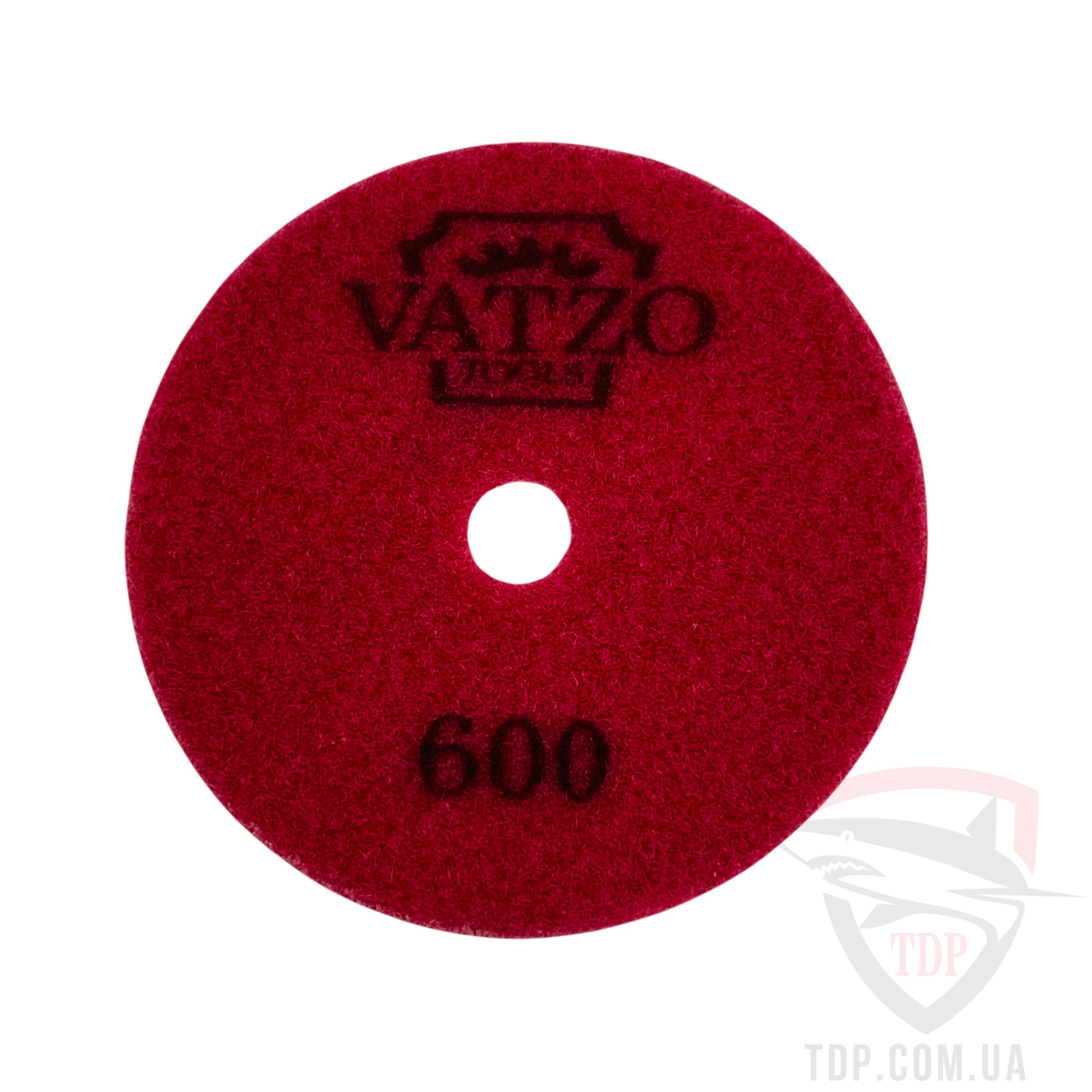 Круг алмазний полірувальний VATZO Wet КВІТКА D100x3x15 P600 (03-30600) - Фото №2