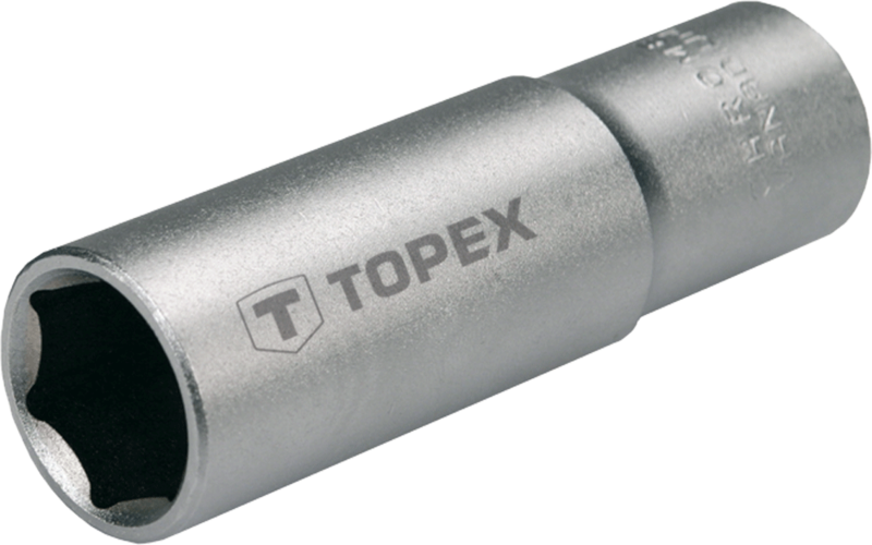 Ручной инструмент Головка торцевая TOPEX 1/2" 17 мм удлиненная (38D756)