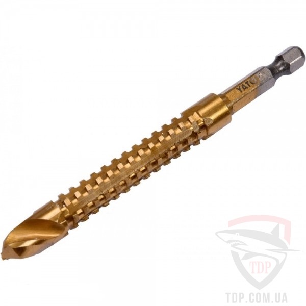Сверла Сверло по металлу фрезеровальное YATO 3x70 мм HEX1/4" (YT-44820)