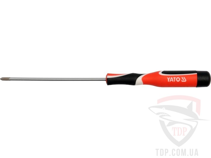 Ручной инструмент Викрутка хрестова YATO Philips PH1x100 мм (YT-25839)