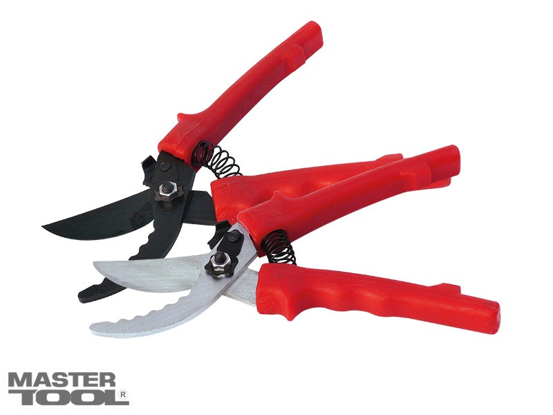 Садовый инструмент Секатор MASTER TOOL 14-6101 c белым лезвием (200 мм)
