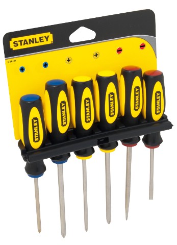 Набор отверток Stanley "Basic", 6 шт (0-64-458)