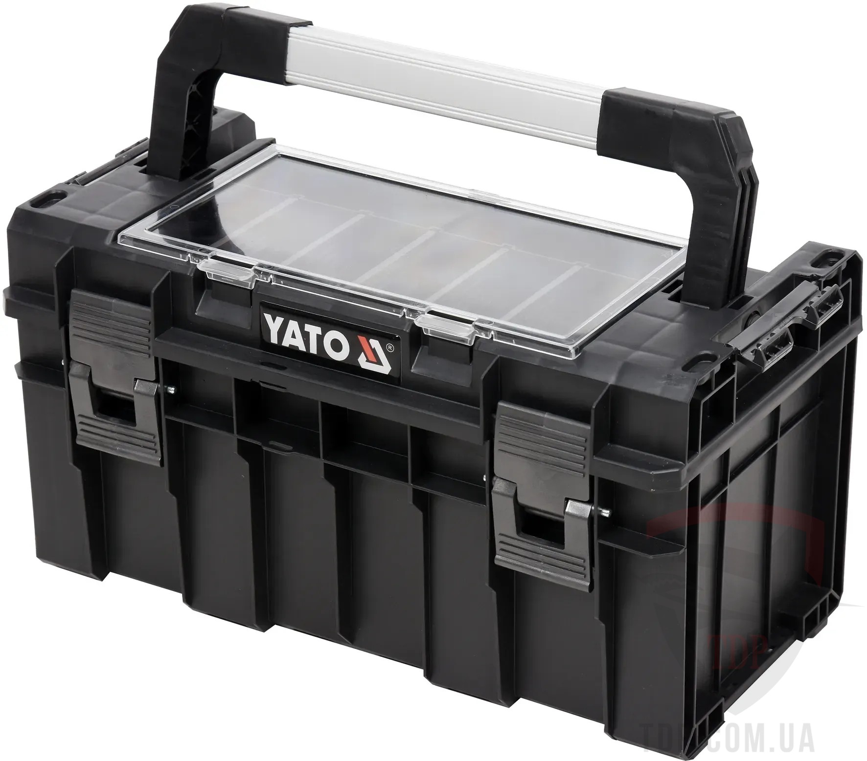 Ручной инструмент Ящик для інструментів YATO з органайзером 450x260x240 мм (YT-09183)