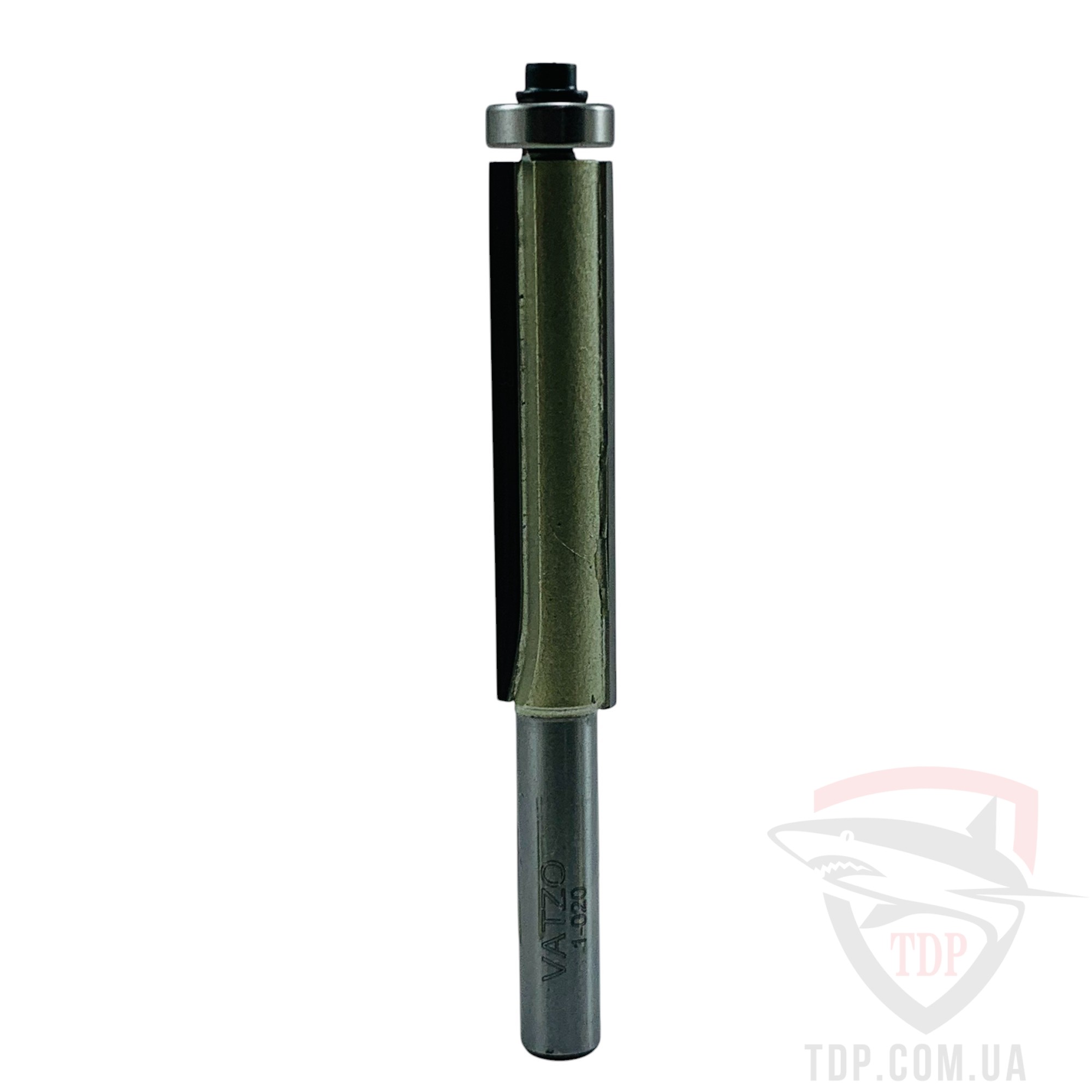 Оснастка Фреза кромкова пряма VATZO 1020 D12 d8 L95 h50 з нижнім підшипником