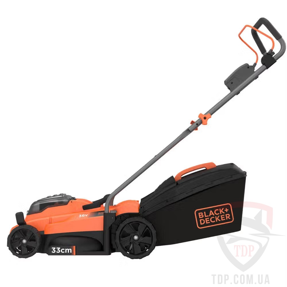 Ручной инструмент Газонокосарка акумуляторна BLACK+DECKER 36В 2.5Аг (BCMW3336L2)