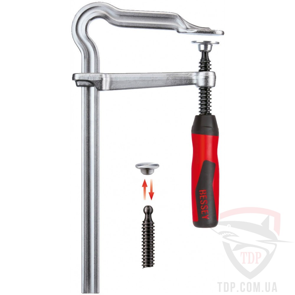 Ручной инструмент Струбцина Bessey OMEGA 250x120 мм (GM25Z-2K)