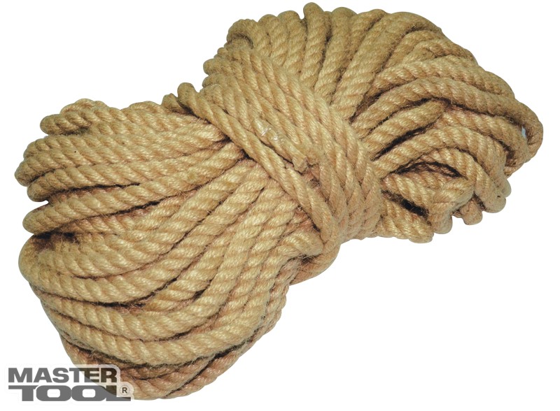 Канат джутовый Master Tool 92-0512 (d-8,0 мм 50 м)