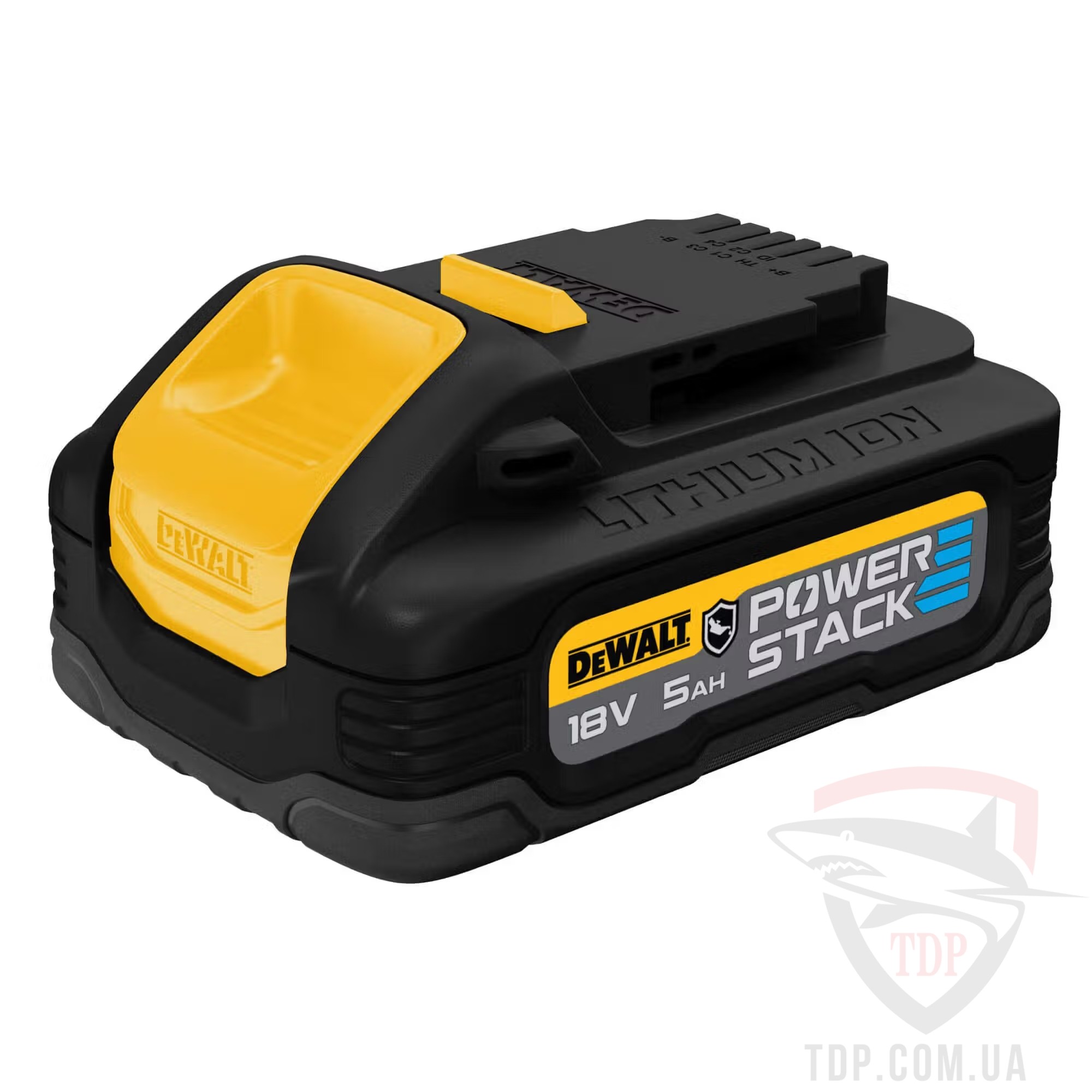 Электроинструмент Акумуляторна батарея DeWALT 18В XR Li-lon PowerStack 5Аг (DCBP518G)