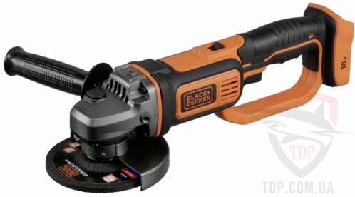 УШМ (Болгарки) Болгарка УШМ BLACK+DECKER 18В 125 мм (BCG720N)