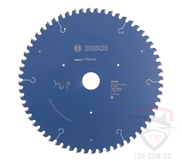 Оснастка Пильний диск по дереву Bosch 254x30x60z K2.4/1.8 Expert for Wood