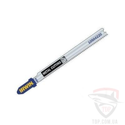 Оснастка Пилка для лобзика по металлу IRWIN BJSB T118G 92 мм 5шт