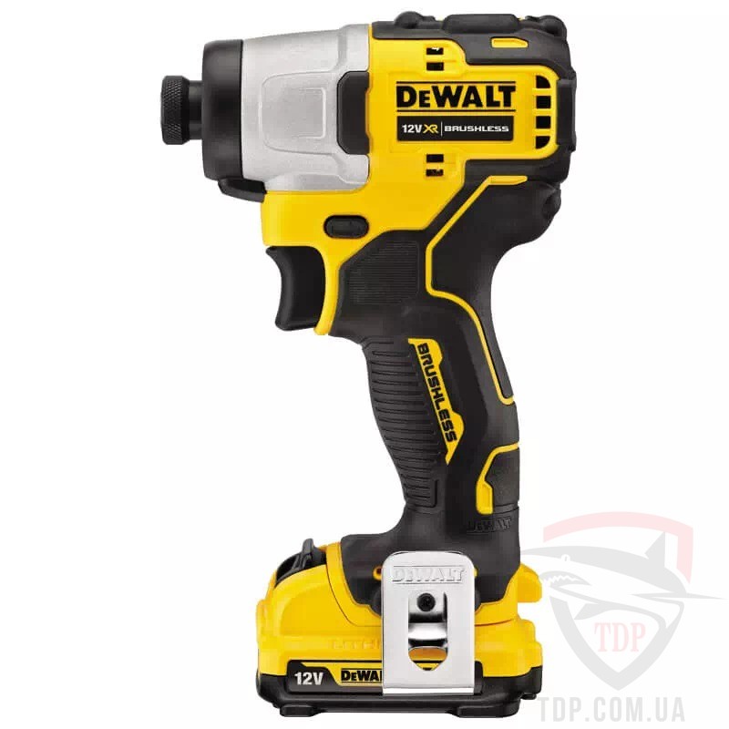 Шурупокрут ударний акумуляторний DeWALT 12V XR Li-Ion (DCF801D2) - Фото №2
