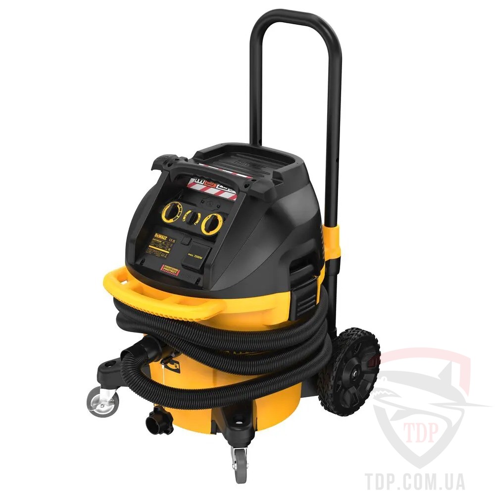 Пилосос мережевий промисловий DeWALT 1400 Вт (DWV905M) - Фото №2