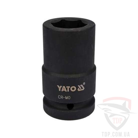Ручной инструмент Головка торцевая ударная YATO 1" 33x90 мм 6-гранная удлиненная (YT-1178)