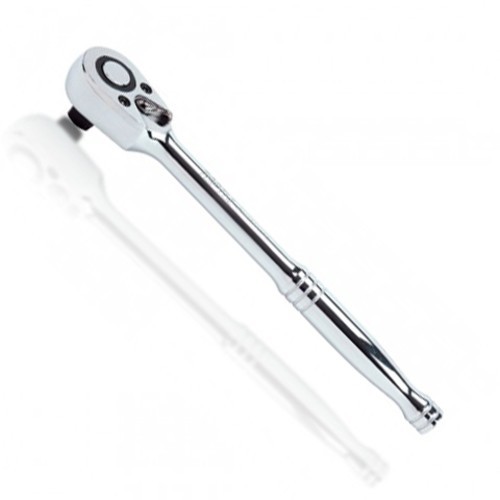Трещотка 1/4" 72 зубца (металлическая ручка)  TOPTUL CHAM0813