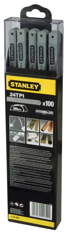 Полотно ножовочное Stanley 0-15-801(TPI 24/300мм 5шт.)