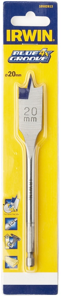 Сверло по дереву перьевое IRWIN Blue Groove 4 35х157