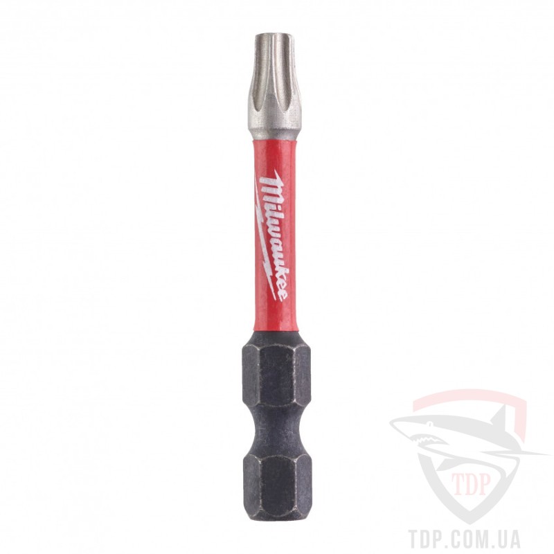Биты и адаптеры Біта Milwaukee Shockwave 30xLife TX20 50мм 1шт (4932430876)