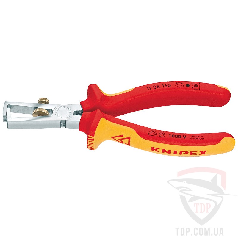 Ручной инструмент Инструмент для снятия изоляции Knipex (11 06 160)