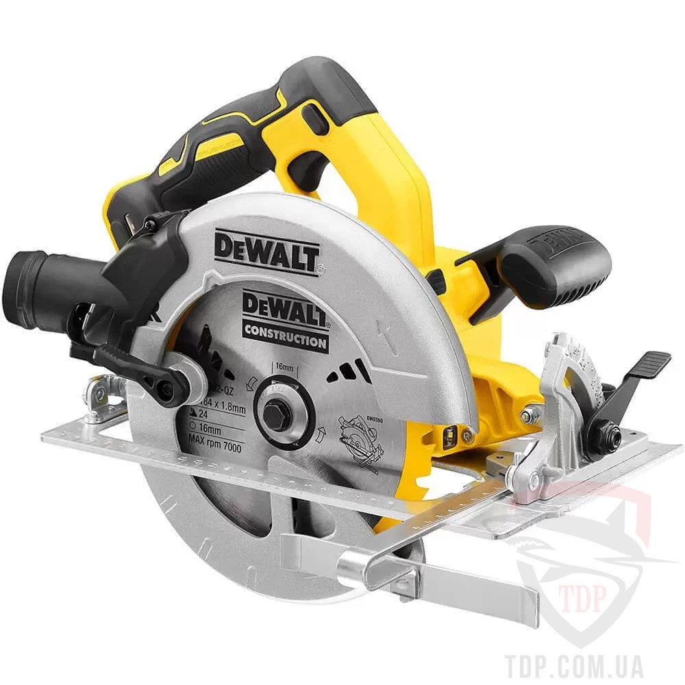 Пила дискова акумуляторна DeWALT XR Li-Ion 18В (DCS570NT) - Фото №3