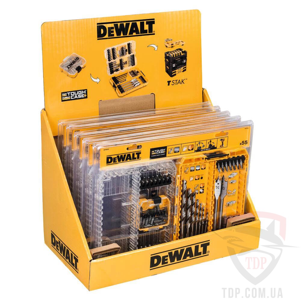 Биты и адаптеры Универсальный набор бит и сверл по металлу DeWALT (DT70757)