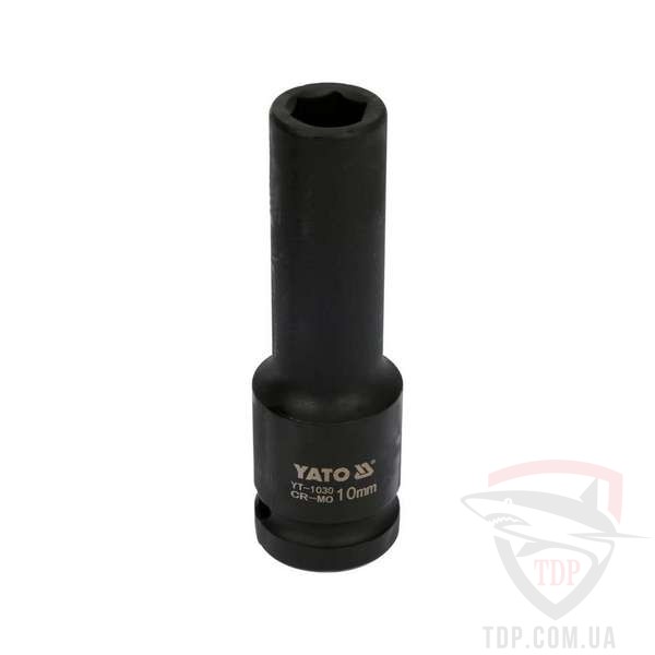 Ручной инструмент Головка торцевая ударная YATO 1/2" 25x78 мм 6-гранная удлиненная (YT-1045)