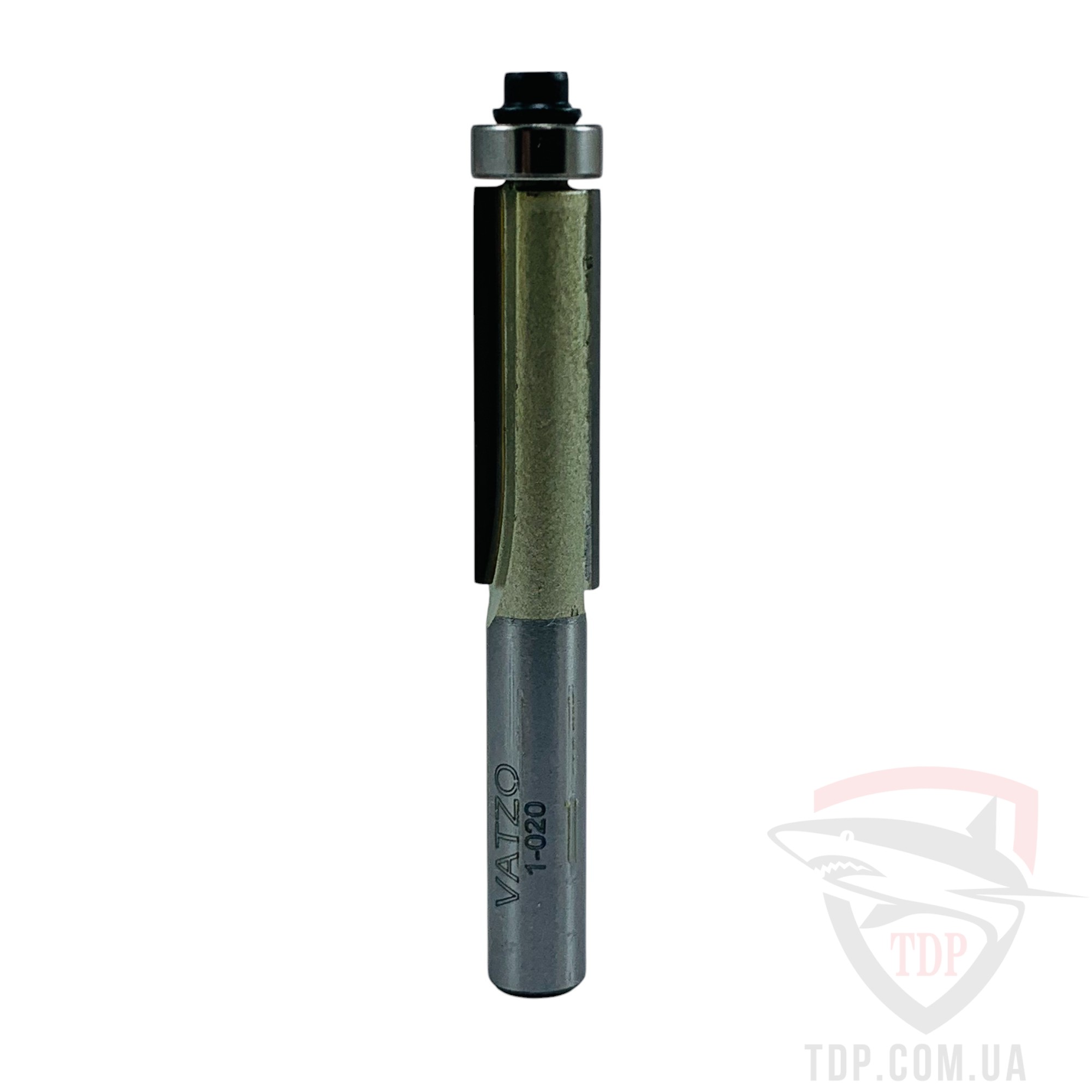 Оснастка Фреза кромкова пряма VATZO 1020 D10 d8 L71 h30 з нижнім підшипником