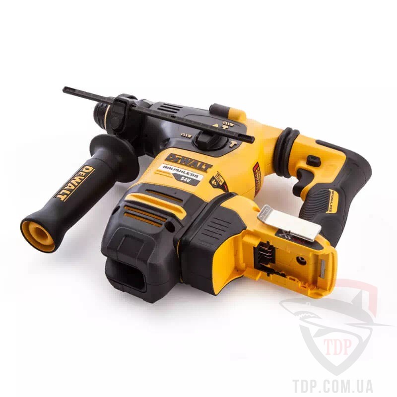 Перфоратор акумуляторний DeWALT SDS PLUS 54В (DCH333NT) - Фото №3
