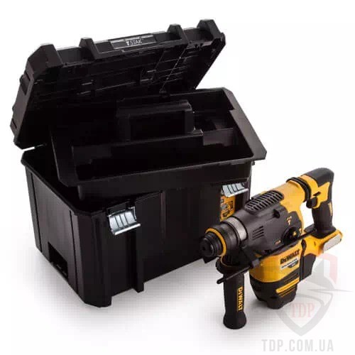Перфоратор акумуляторний DeWALT SDS PLUS 54В (DCH333NT) - Фото №4