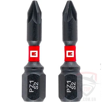 Биты и адаптеры Біта торсіонна Einhell 30 мм PZ1 2 шт (132040)