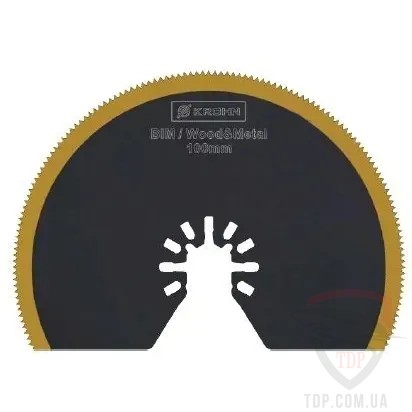 Полотно для реноватора KROHN M0010008BP 100 мм BiM Tin