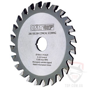 Оснастка Пильный диск подрезной CMT 120x22x12+12Z K2,8-3,6 разборный двухкорпусный (289.120.24K)