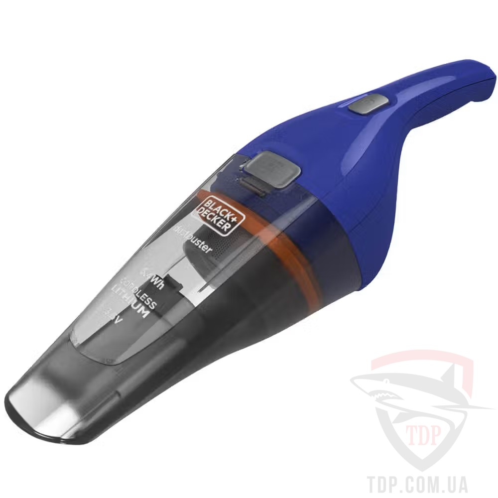 Уборочная техника Пилосос акумуляторний BLACK+DECKER 3.6 В Li-Ion 1.5 Аг (NVC115WA)