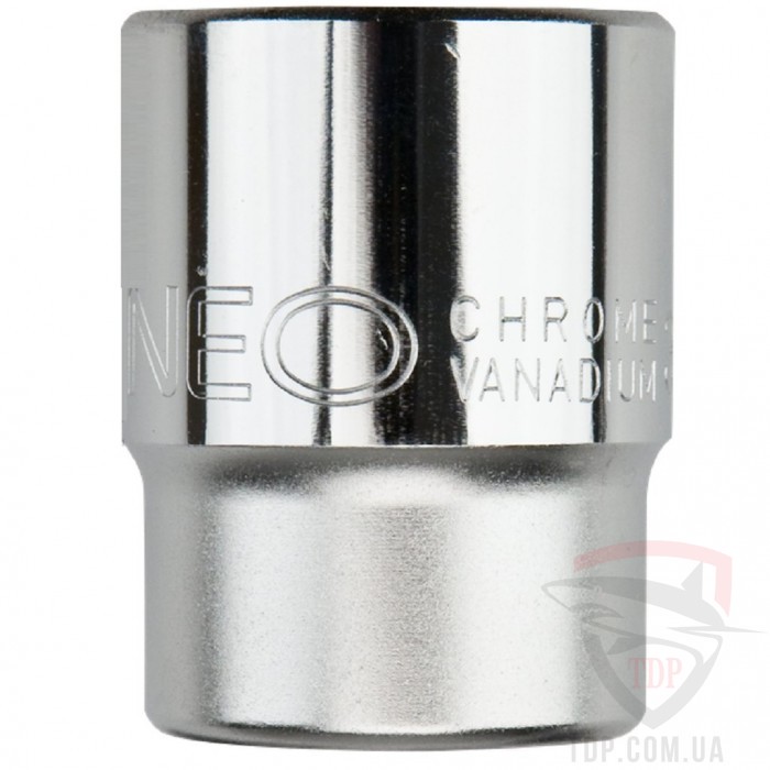 Ручной инструмент Головка 12-гранная NEO 22 мм 3/4" (08-321)