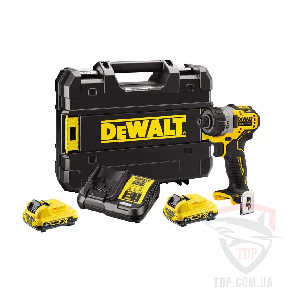 Электроинструмент Шуруповерт акумуляторний DeWALT 12V XR Li-Ion (DCF601D2)