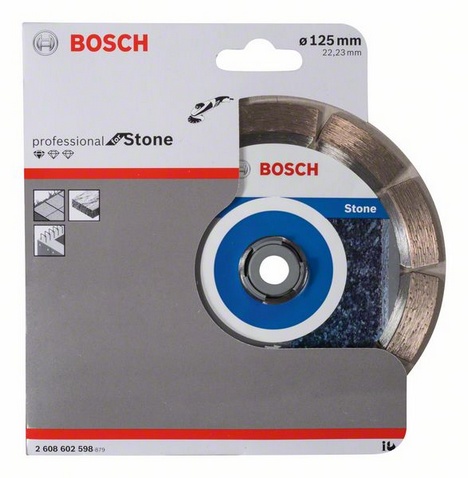 Алмазный инструмент Алмазный диск Bosch Standard for Stone 125*22