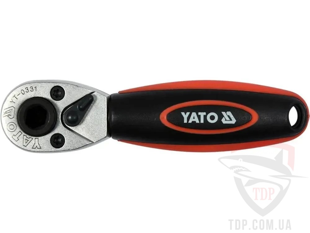 Ключи Тріскачка YATO 1/4" 136 мм 72T (YT-0331)