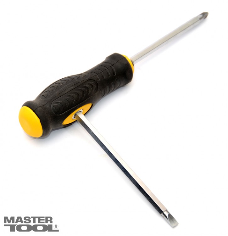 Ручной инструмент Отвёртка с Т-образной ручкой MASTER TOOL (40-0140)