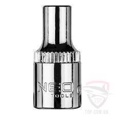 Ручной инструмент Головка 6-гранная NEO 5 мм 1/4" (08-444)