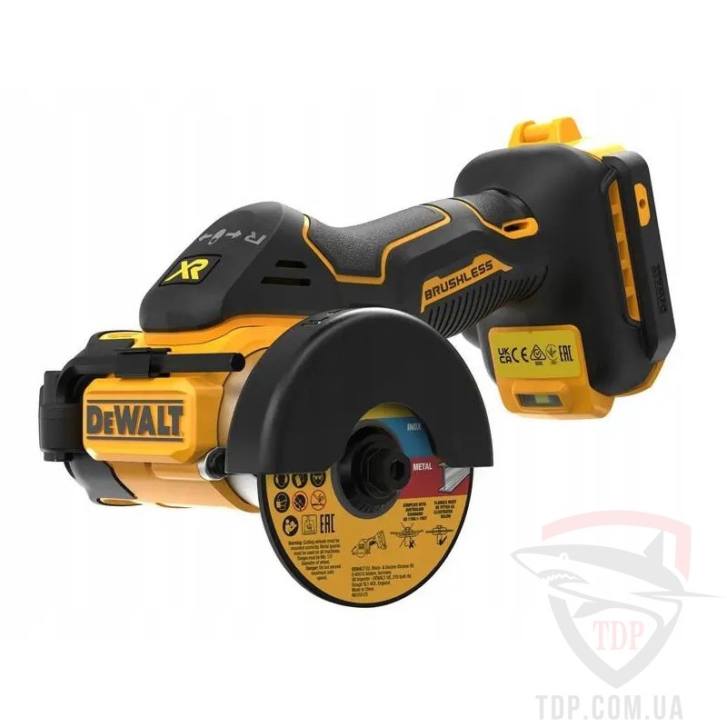 Пила дискова акумуляторна DeWALT 18В XR Li-lon (DCS438N) - Фото №2