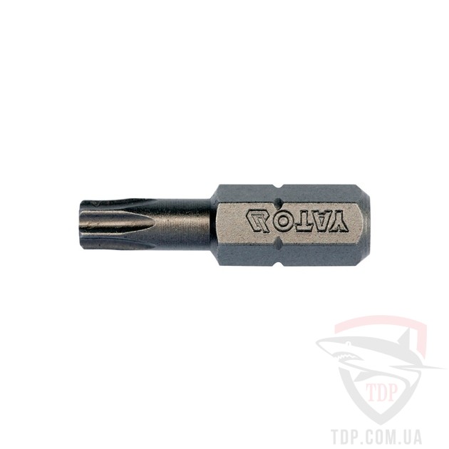 Биты и адаптеры Біта YATO T25x25 мм 10 шт (YT-78144)