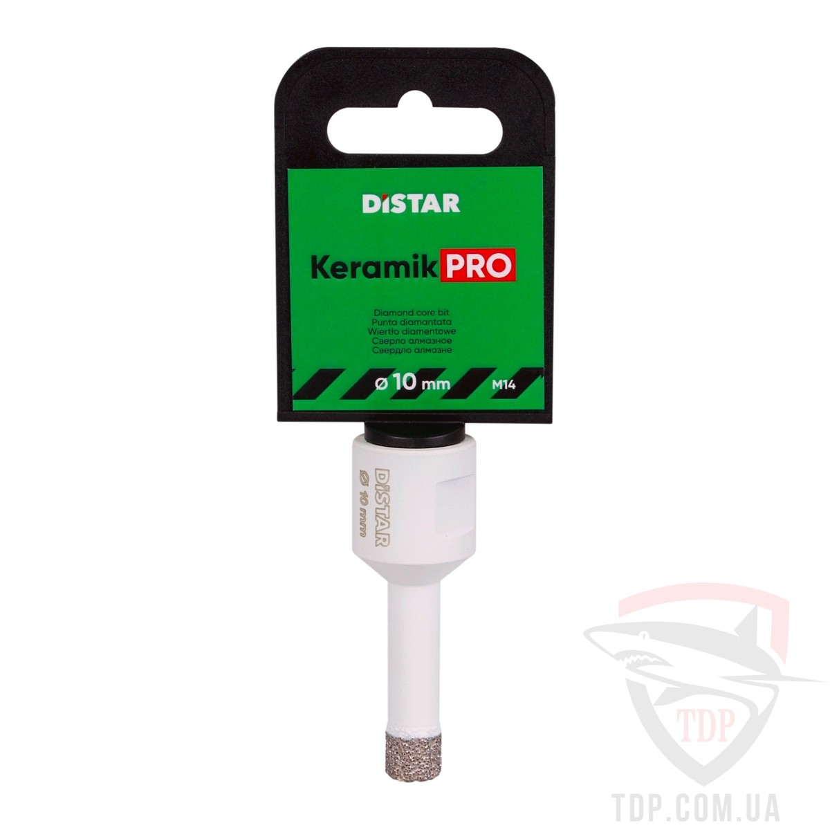 Коронка алмазна по керамограніту Distar Keramik Pro 10x30xM14 (89568442086) - Фото №4