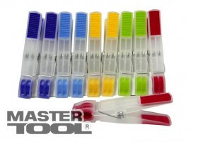 Прищепки MASTER TOOL 10шт (92-0722)