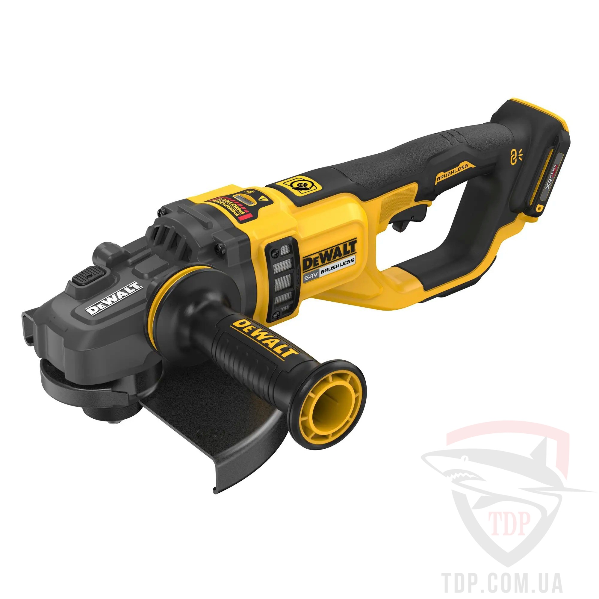 УШМ (Болгарки) Шліфмашина кутова акумуляторна DeWALT XR FLEXVOLT 54B (DCG460N)