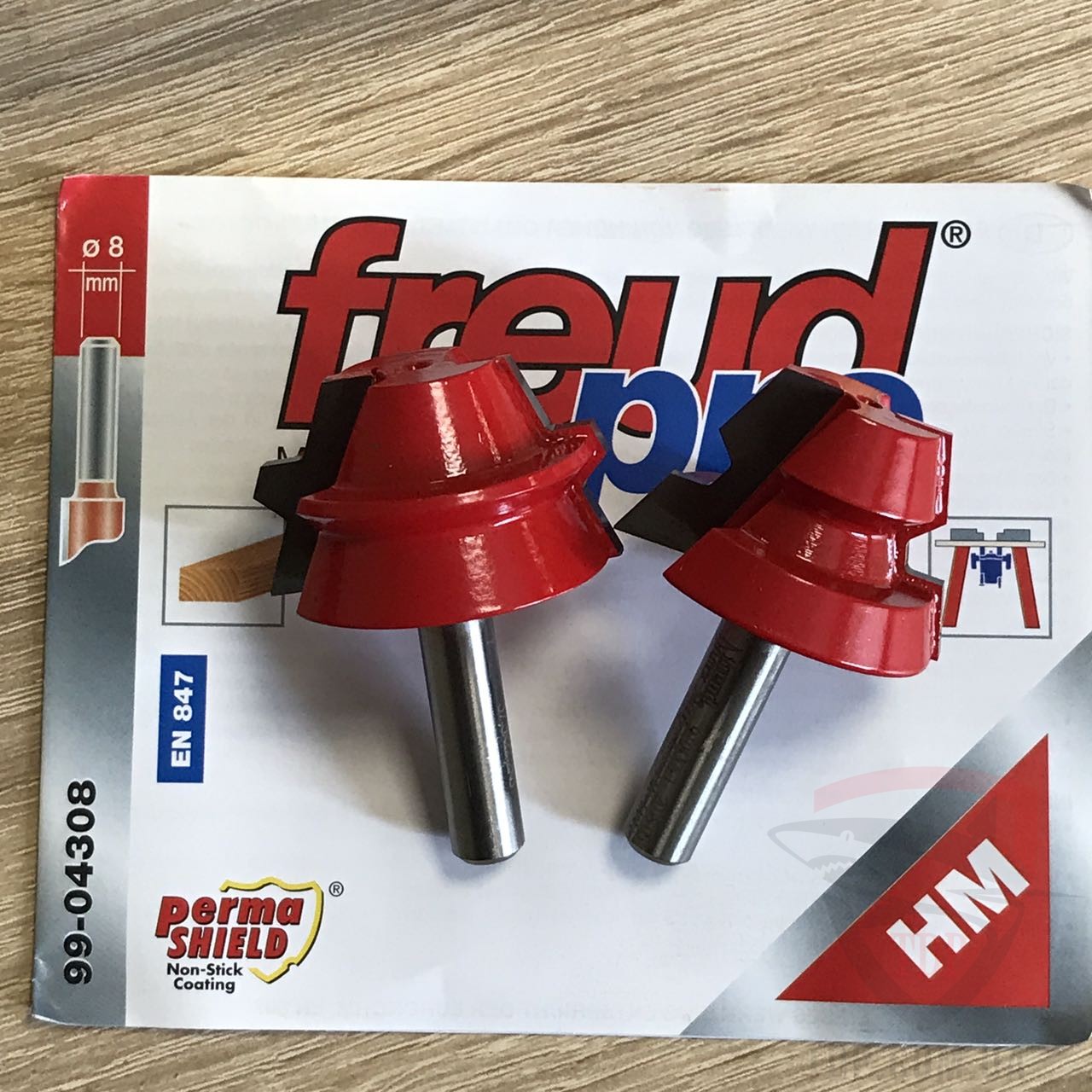 Концевые фрезы Фреза Freud D37.3 l22.2 L54.2 пазо-шиповая (для углового сращивания)