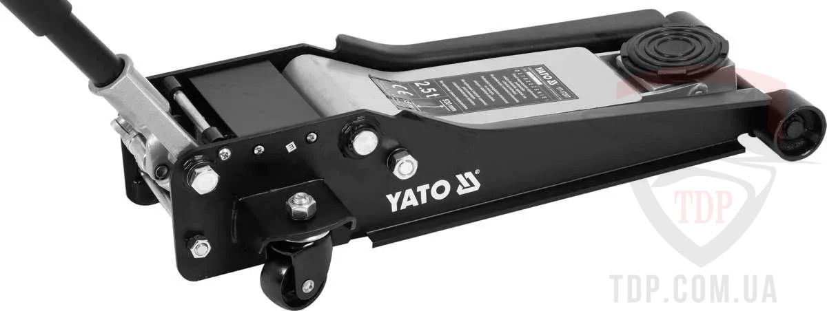 Домкрат гідравлічний низькопрофільний YATO 2.5 т (YT-17207)