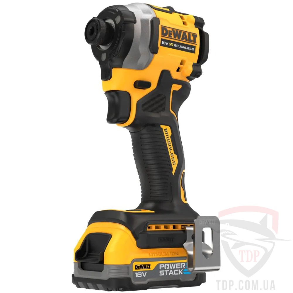 Шурупокрут ударний акумуляторний DeWALT XR Li-Ion 18В PowerStack (DCF850E2T) - Фото №2