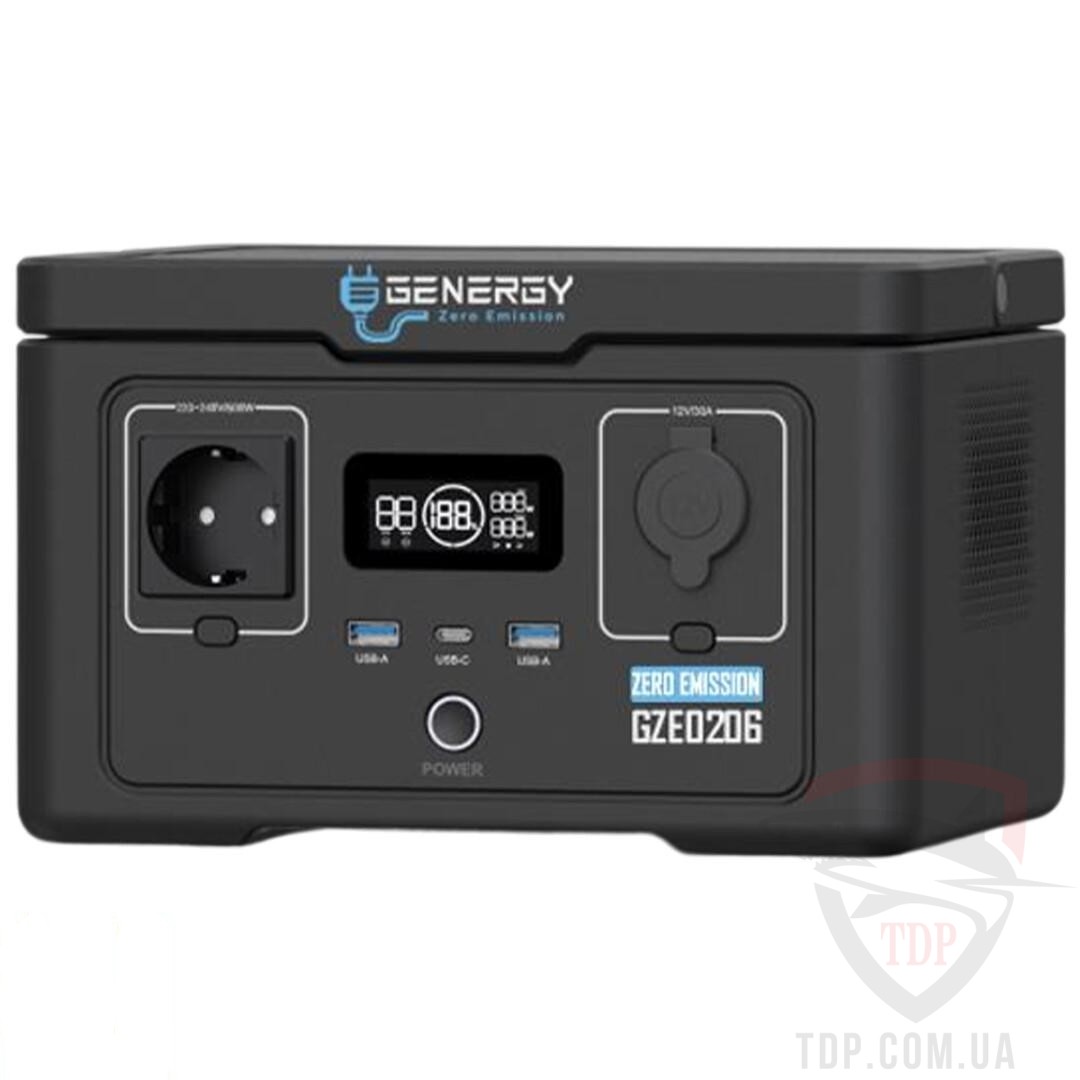 Зарядна станція GENERGY ZERO GZE-0206 1200Вт (240092090) - Фото №2